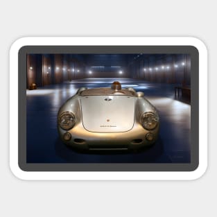 1955 Porsche 550 Spyder Sticker